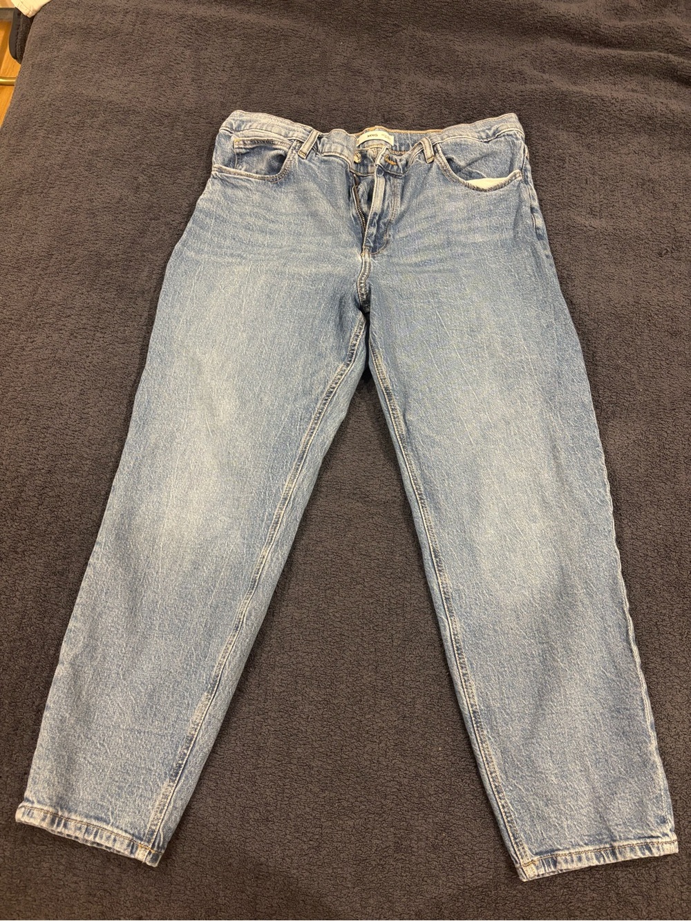 Mango Light Blue Boyfriend Jeans